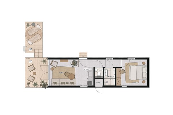 Foto van Waterlodge in Nederland met Paddleboarden - Vakantiehuis in Zeewolde - Facilities