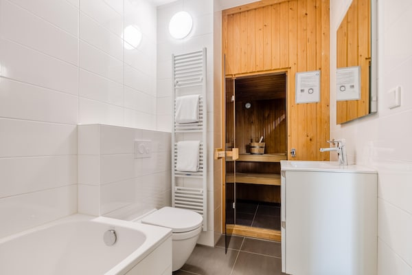 Foto van Villa in Banjaard bij Noordzeestrand - Vakantiehuis in Kamperland - BathRoom