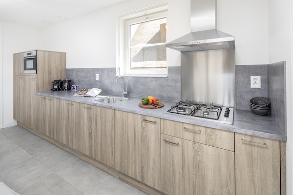 Foto van Appartement in Zeeland bij het Strand - Vakantiehuis in Nieuwvliet-Bad - Kitchen