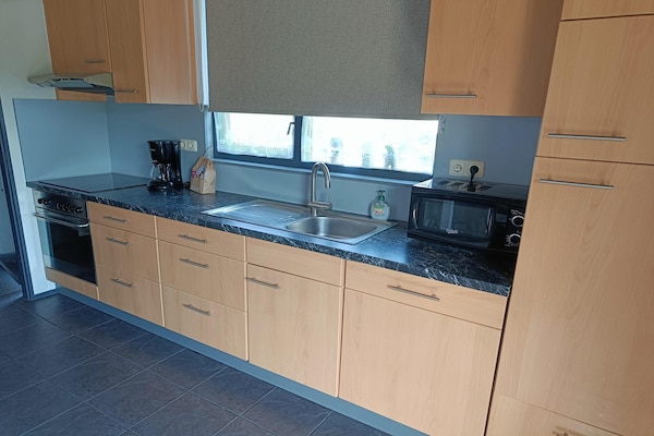Foto van Zeeuwse woning met open haard - Vakantiehuis in Breskens - Kitchen