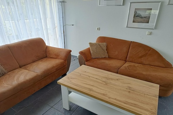 Foto van Zeeuwse woning met open haard - Vakantiehuis in Breskens - LivingRoom