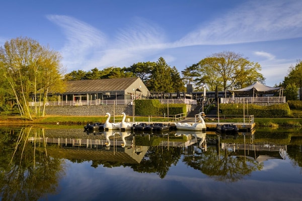 Foto van Lodge in Bospark 't Wolfsven met Tuin - Vakantiehuis in Mierlo - ParkFacilities