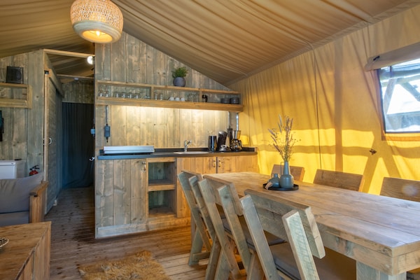 Foto van Safaritent op vakantiepark - Vakantiehuis in Arcen - Kitchen