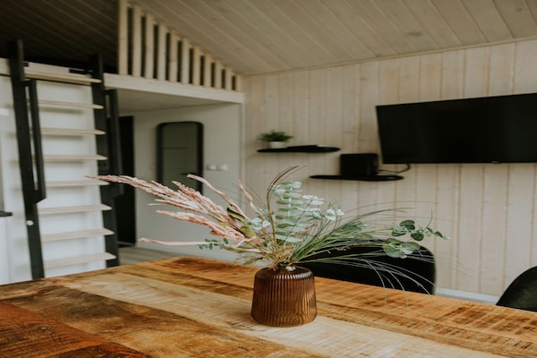 Foto van Charmante Tiny House met terras. - Vakantiehuis in Balkbrug - LivingRoom