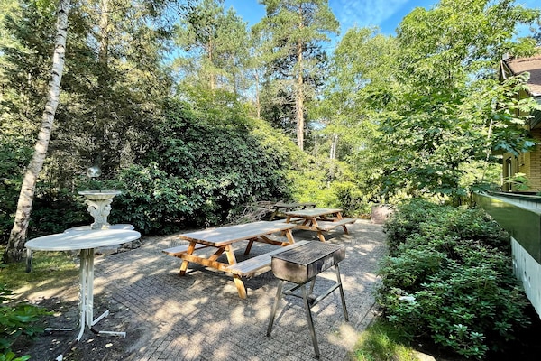 Foto van Villa van de Veluwe Groep met grote vuurplaats - Vakantiehuis in Doornspijk - TerraceBalcony