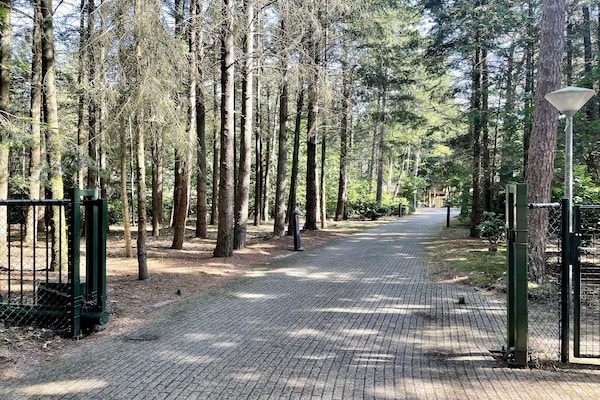 Foto van Villa van de Veluwe Groep met grote vuurplaats - Vakantiehuis in Doornspijk - HallReception