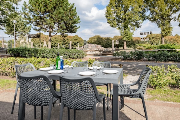 Foto van Bospaden en zwemplezier - Vakantiehuis in Borger - TerraceBalcony
