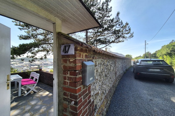 Foto van Duplex in Fécamp met havenzicht - Vakantiehuis in Fécamp - Outdoor