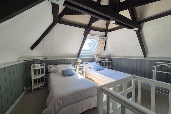 Foto van Duplex in Fécamp met havenzicht - Vakantiehuis in Fécamp - BedRoom
