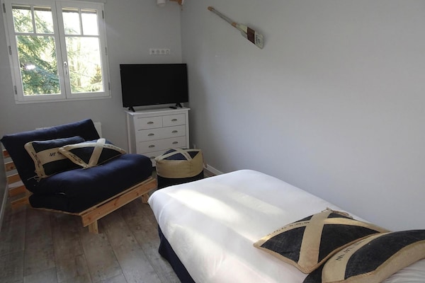 Foto van Huis in Normandië met Sauna & Kustsfeer - Vakantiehuis in Vinnemerville - BedRoom