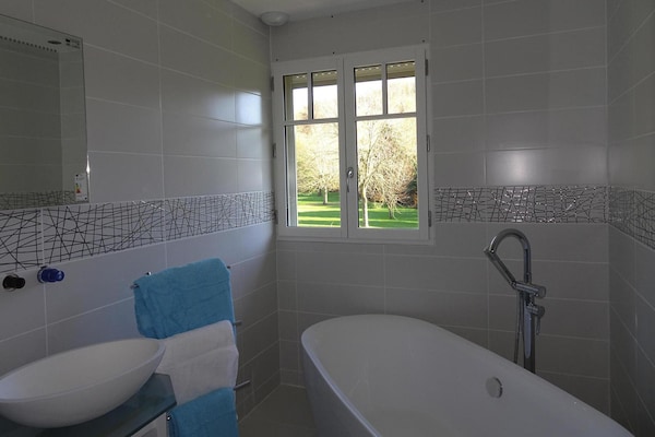 Foto van Huis in Normandië met Sauna & Kustsfeer - Vakantiehuis in Vinnemerville - BathRoom