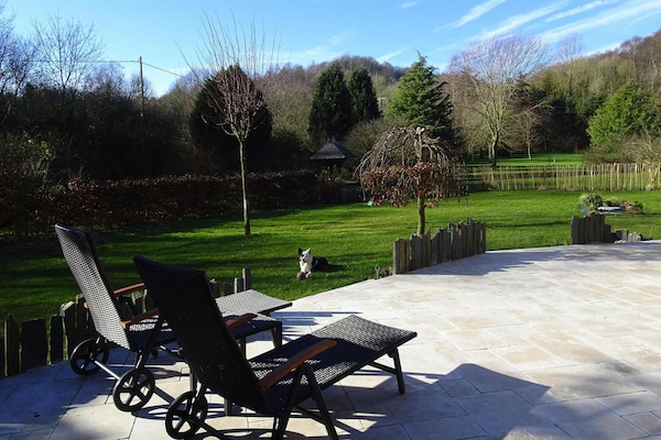 Foto van Huis in Normandië met Sauna & Kustsfeer - Vakantiehuis in Vinnemerville - GardenSummer