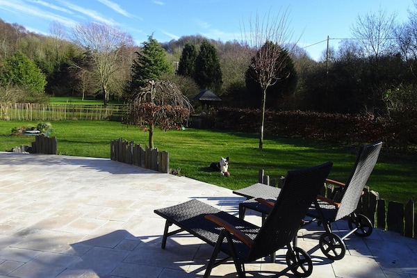 Foto van Huis in Normandië met Sauna & Kustsfeer - Vakantiehuis in Vinnemerville - GardenSummer