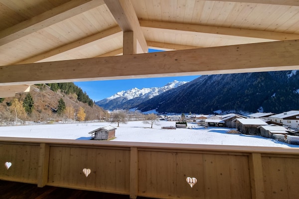 Foto van Appartement in Milders met Stubai SuperCard - Vakantiehuis in Neustift - ViewWinter