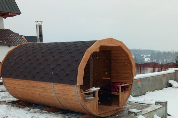 Foto van Huisje met uitzicht op het Tatragebergte - Vakantiehuis in Miasto Murzasichle - Wellness