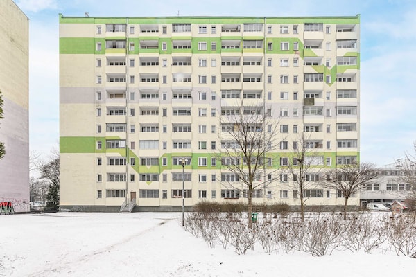 Foto van Appartement in Warschau vlakbij de Oude Stad - Vakantiehuis in Warszawa - ExteriorWinter