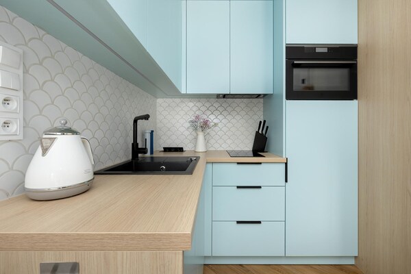 Foto van Comfortabel appartement met terras - Vakantiehuis in Trzesacz - Kitchen