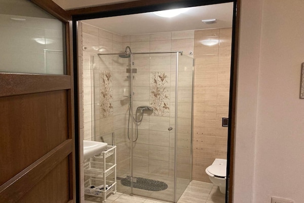 Foto van Appartement in Pobierowo bij Oostzeestrand - Vakantiehuis in Pobierowo - BathRoom