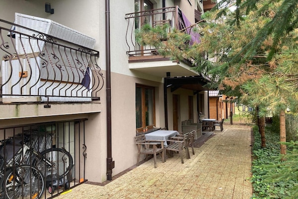 Foto van Appartement in Pobierowo bij Oostzeestrand - Vakantiehuis in Pobierowo - ExteriorSummer