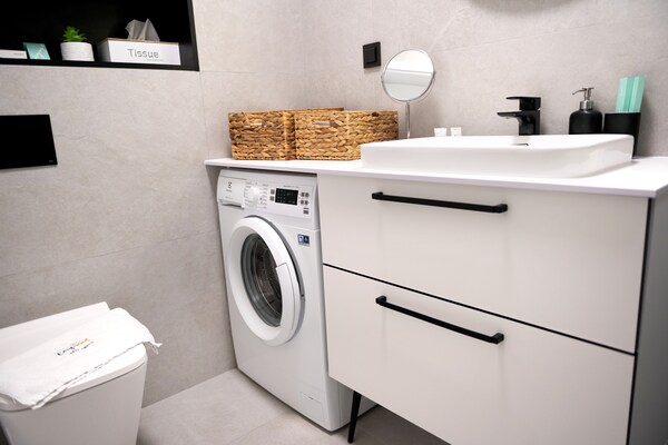 Foto van Appartement in Niechorze bij het strand - Vakantiehuis in Niechorze - BathRoom