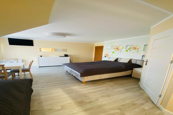 Foto van Appartement in Międzywodzie bij strand - Vakantiehuis in Międzywodzie - BedRoom