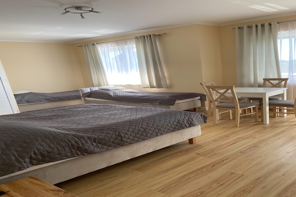 Foto van Studio in Międzywodzie bij Oostzeestrand - Vakantiehuis in Międzywodzie - BedRoom