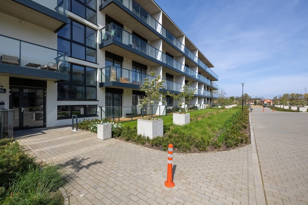 Foto van Luxe appartement met zwembad en sauna - Vakantiehuis in Dziwnow - Outdoor
