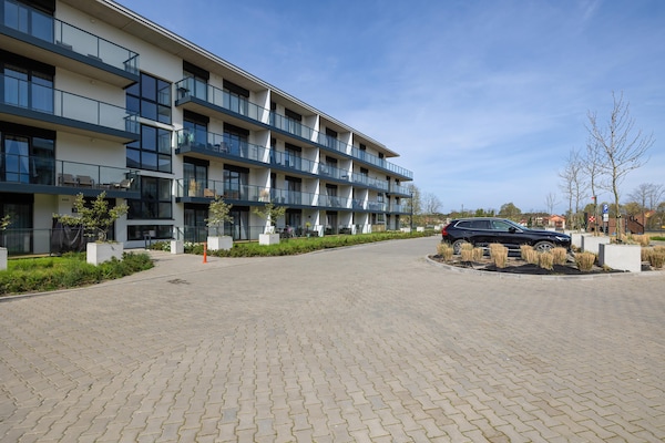 Foto van Luxe appartement met zwembad en sauna - Vakantiehuis in Dziwnow - Outdoor