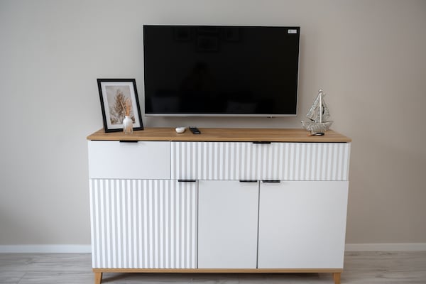 Foto van Appartement met airconditioning, bad, sauna - Vakantiehuis in Dziwnow - LivingRoom