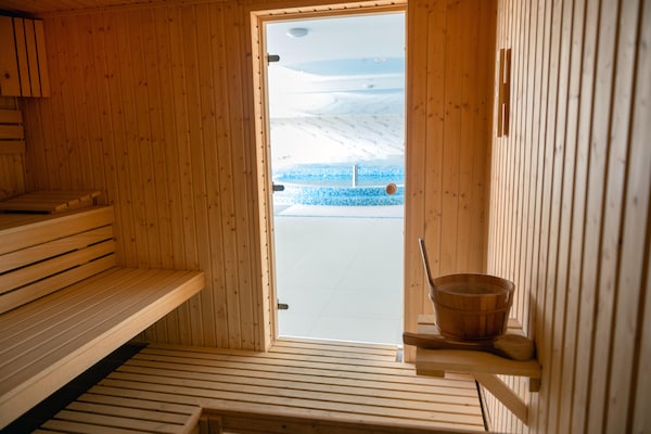 Foto van Comfortabel appartement, binnenzwembad en sauna. - Vakantiehuis in Dziwnow - Sauna