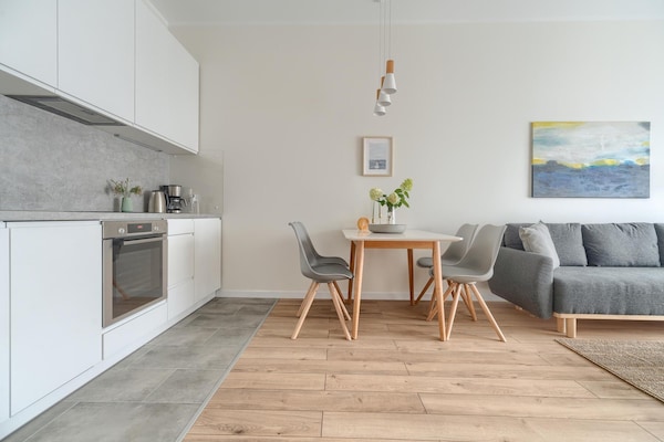 Foto van Comfortabel appartement, binnenzwembad en sauna. - Vakantiehuis in Dziwnow - Kitchen