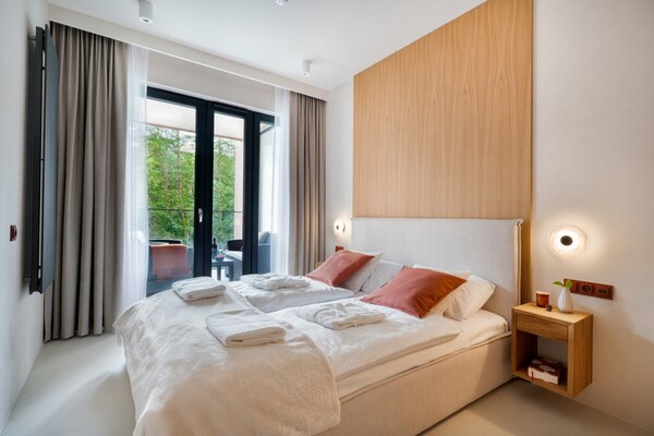 Foto van Luxe appartement in Międzyzdroje, SPA-zone - Vakantiehuis in Międzyzdroje - BedRoom