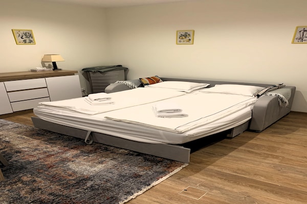 Foto van Appartement met garage vlakbij de zee, Świnoujście - BedRoom