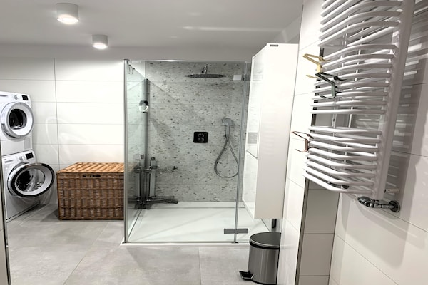 Foto van Appartement met garage vlakbij de zee, Świnoujście - BathRoom