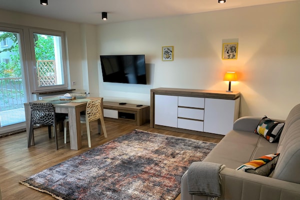 Foto van Appartement met garage vlakbij de zee, Świnoujście - LivingRoom