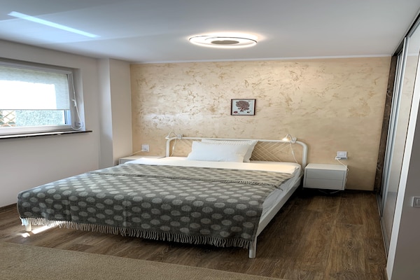 Foto van Appartement met garage vlakbij de zee, Świnoujście - BedRoom