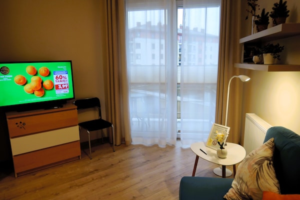 Foto van Comfortabel appartement in Świnoujście - Vakantiehuis in Świnoujście - LivingRoom