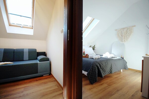 Foto van Comfortabele vakantiehuizen met terrassen - Vakantiehuis in Mielenko - BedRoom