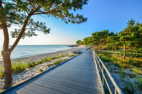 Foto van Vakantiehuizen met terrassen, vlakbij het strand. - Vakantiehuis in Ustronie Morskie - AreaSummer5KM