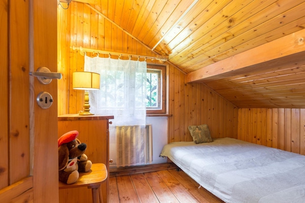 Foto van Vakantiehuis aan het meer, sauna, boot, fietsen - Vakantiehuis in Przewóz - BedRoom