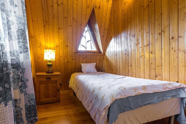 Foto van Vakantiehuis aan het meer, sauna, boot, fietsen - Vakantiehuis in Przewóz - BedRoom