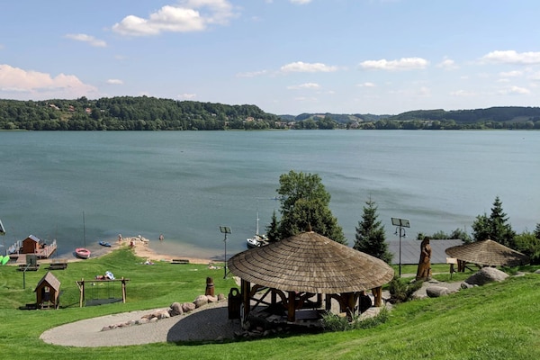 Foto van Vakantiehuis aan het meer, sauna, boot, fietsen - Vakantiehuis in Przewóz - AreaSummer1KM
