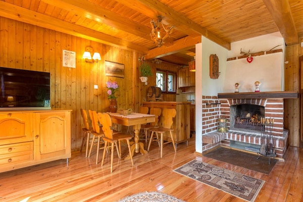 Foto van Vakantiehuis aan het meer, sauna, boot, fietsen - Vakantiehuis in Przewóz - DiningRoom