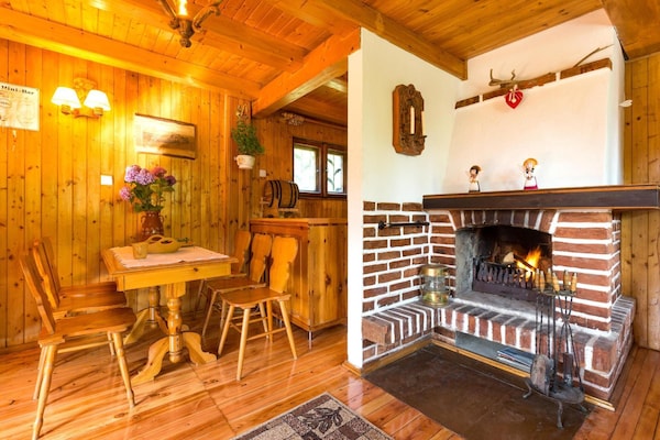 Foto van Vakantiehuis aan het meer, sauna, boot, fietsen - Vakantiehuis in Przewóz - DiningRoom