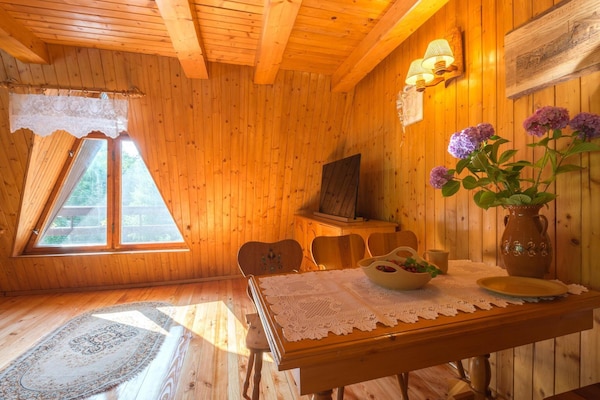 Foto van Vakantiehuis aan het meer, sauna, boot, fietsen - Vakantiehuis in Przewóz - DiningRoom