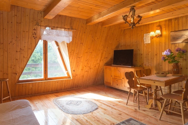 Foto van Vakantiehuis aan het meer, sauna, boot, fietsen - Vakantiehuis in Przewóz - LivingRoom