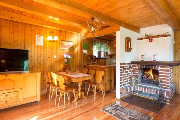Foto van Vakantiehuis aan het meer, sauna, boot, fietsen - Vakantiehuis in Przewóz - DiningRoom