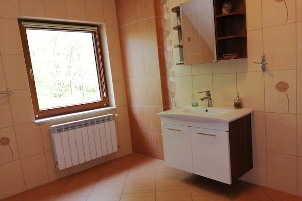 Foto van Vakantiehuis in Kretowiny bij meer - Vakantiehuis in Kretowiny - BathRoom