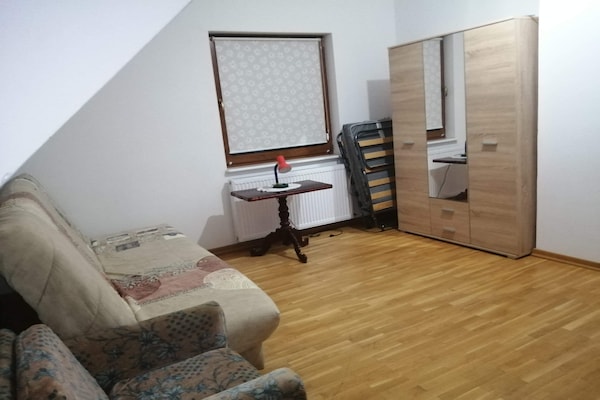 Foto van Vakantiehuis in Kretowiny bij meer - Vakantiehuis in Kretowiny - BedRoom