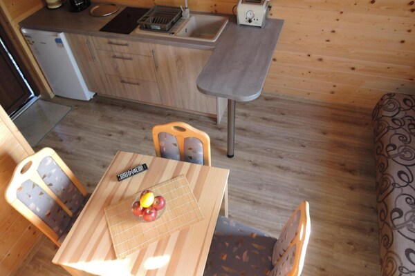 Foto van Rijtjeshuis in Rewal bij Zandstrand - Vakantiehuis in Rewal - DiningRoom